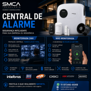 Instalação e Manutenção em Sistemas de Segurança com Central de Alarme Monitorada e Não Monitorada