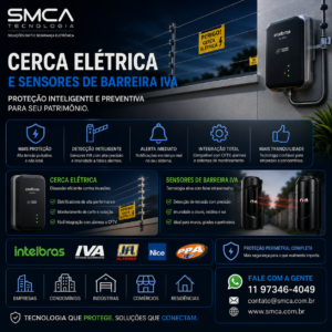 Instalação e Manutenção em Sistema de Segurança Eletrônica com Cerca Elétrica