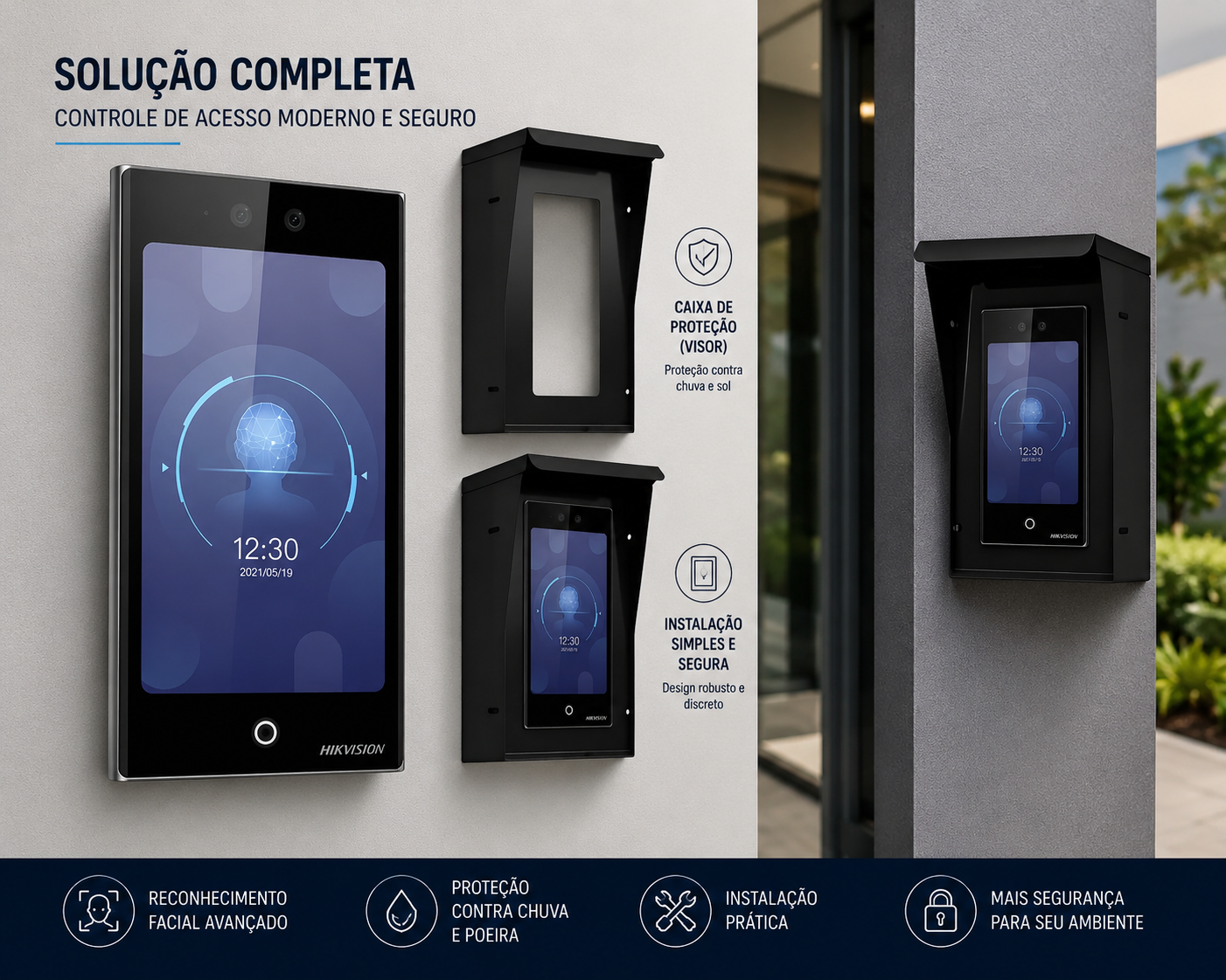 Instalação e Manutenção em Sistemas de Controle de Acesso Com Leitor Facial - Imagem 3