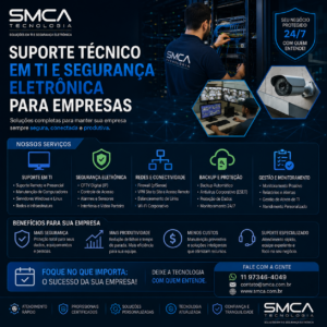 Suporte Técnico de TI e Segurança Eletrônica para Empresas