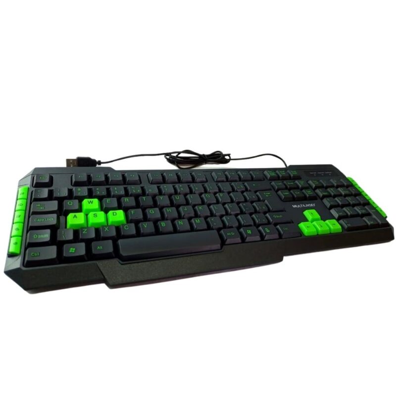 Teclado Gamer Pc Multilaser Abnt2 Usb 2.0 Multimídia Teclas Gamer Keys - Image 4