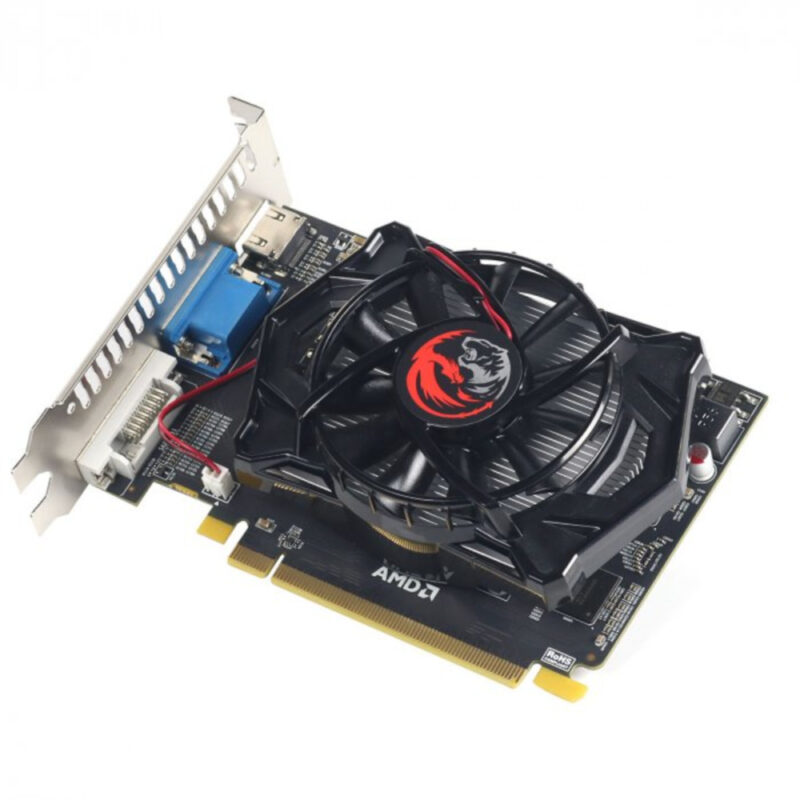 Placa De Video Amd Radeon Hd 6570 4gb Gddr5 128 Bits Single Fan Gaming Edition - Pjhd6570gr54gsf - Image 3