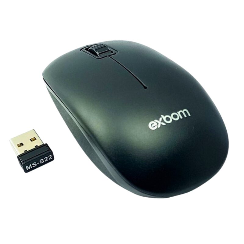 Kit Mouse Sem Fio Wireless 2.4Ghz 1200DPI Compatível PC Notebook 25 Unidades - Image 4