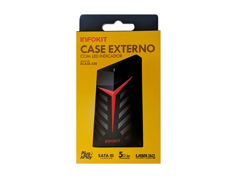 10 Case Gaveta Hd Ssd Externo 2.5 Pol Sata 3 Usb 3.0 Velocidade 5.0 Gbps Suporta Até 3TB - Image 9