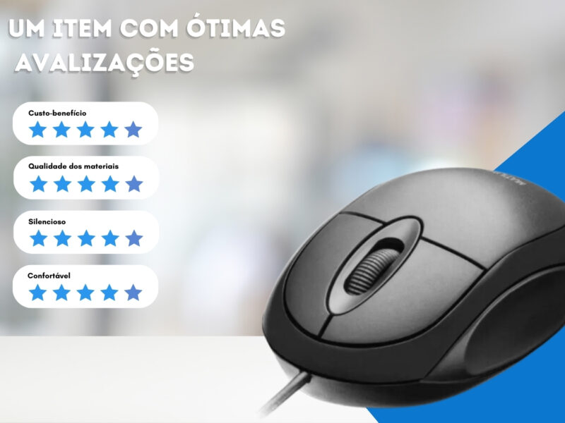 Mouse Óptico Preto Basic MO300 Multi Compacto 10 Peças - Image 8