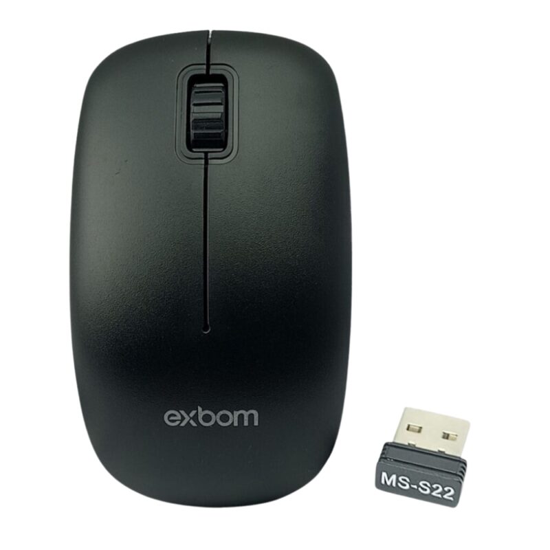 Kit Mouse Sem Fio Wireless 2.4Ghz 1200DPI Compatível PC Notebook 25 Unidades - Image 3