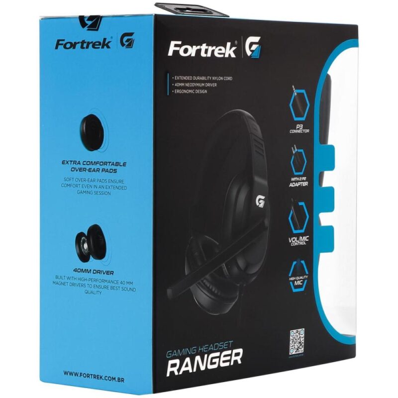 Headset Gamer Estéreo Fortrek Ranger Compatível com Ps4 Xbox One S PC Notebook - Image 10