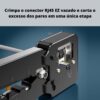 Alicate de Crimpar Cabo de Rede RJ45 EZ Vazado Crimpador Multi Função - Image 7
