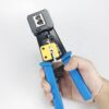 Alicate de Crimpar Cabo de Rede RJ45 EZ Vazado Crimpador Multi Função - Image 4