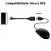 Cabo Otg Adaptador Usb Tipo C Macho Para Usb 2.0 Fêmea 15cm - Image 7