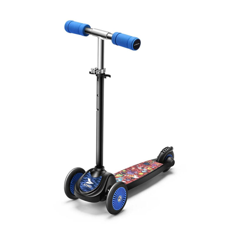 Patinete Monster Atrio 3 Rodas Infantil Guidão Ajustável Suporta 35Kgs ES273