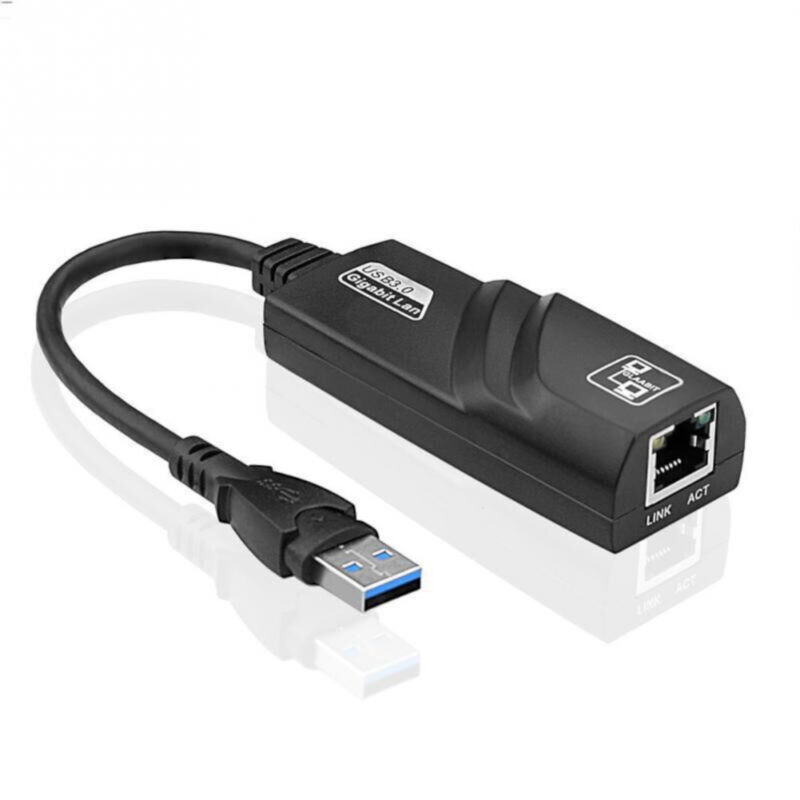 Placa de Rede Externa Adaptador Usb 3.0 para RJ-45 Gigabit AU-25