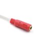 Cabo Y Adaptador De Áudio 2 P2 Fêmea X 1 P3 Macho 3.5mm P/ Fone Headset - Image 7