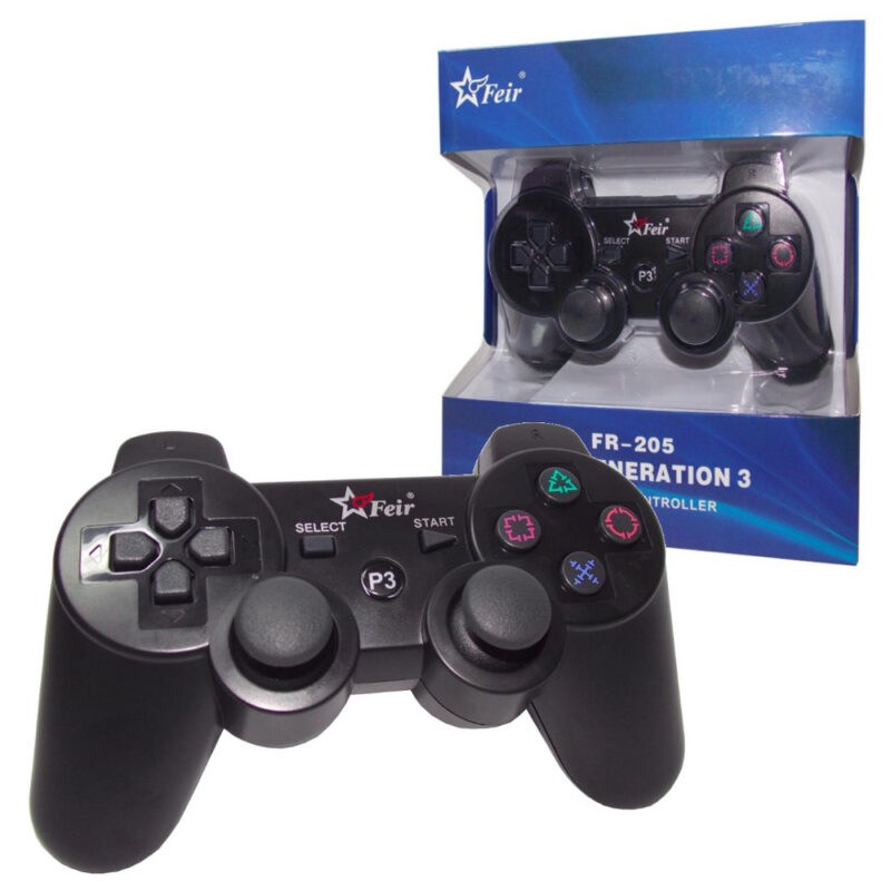 Controle PS3 Sem Fio Wireless P/ Playstation 3, Dualshock, Analógico, Joystick PS3, Manete PS3