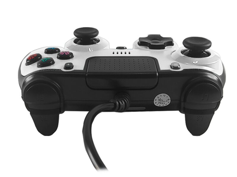 Controle PS4 PC Xbox 360 Dual Shock Analógico Com Fio Usb Feir FR-3106 - Image 9
