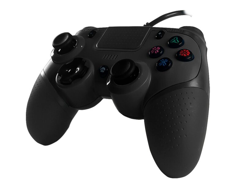 Controle PS4 PC Xbox 360 Dual Shock Analógico Com Fio Usb Feir FR-3106 - Image 11
