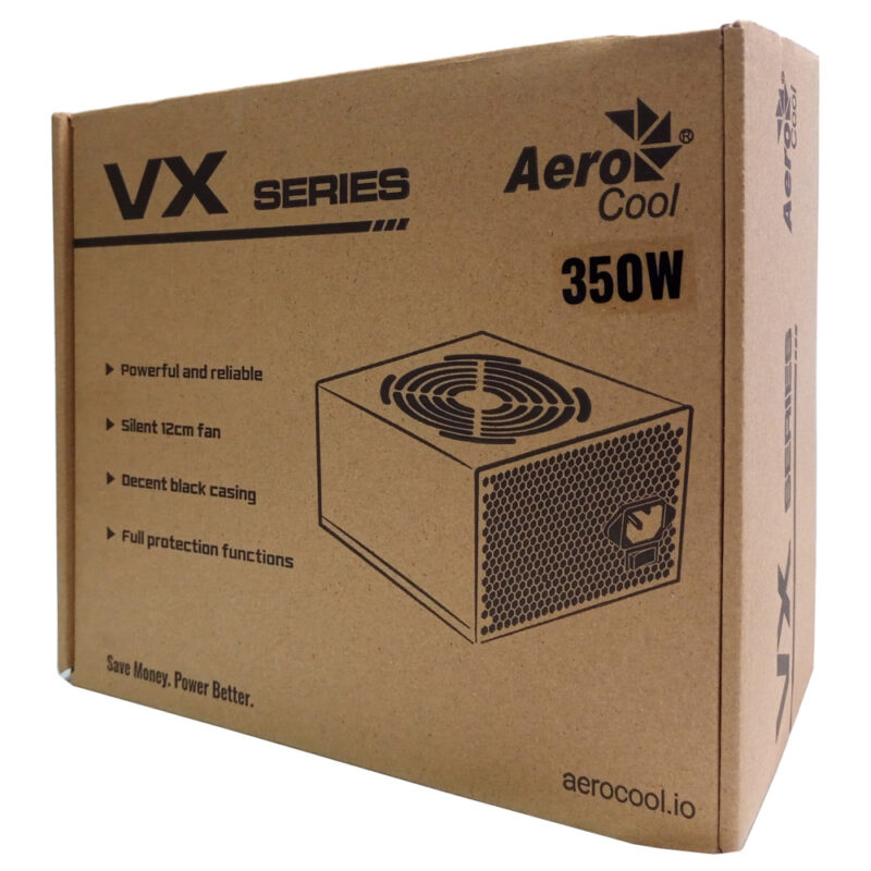 Fonte Atx 350W Reais Gamer Aerocool VX-350 Para Computador - Image 6