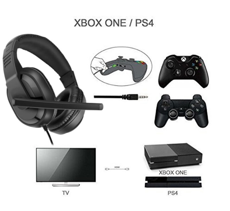 Headset Gamer Estéreo Fortrek Ranger Compatível com Ps4 Xbox One S PC Notebook - Image 3