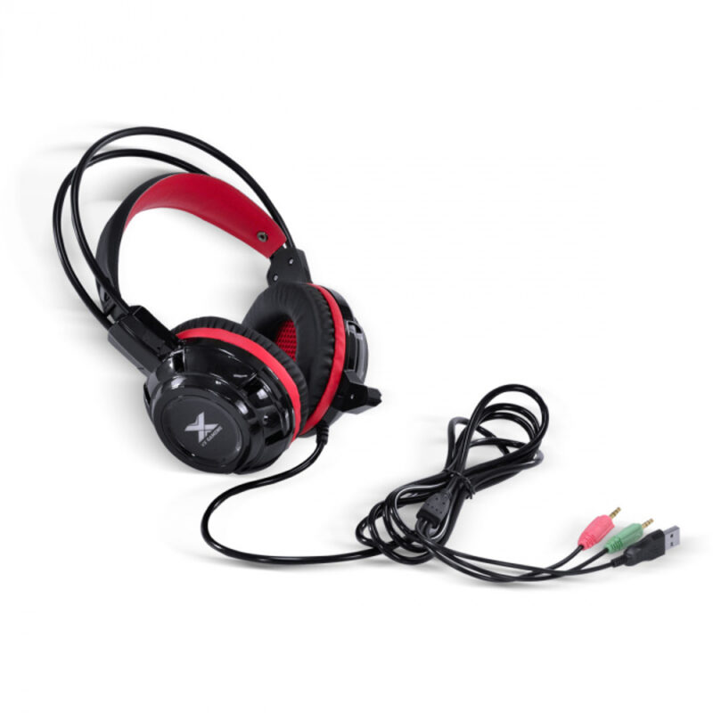 Headset Gamer Fone C/ Microfone P2 3.5mm Luz Led Vinik Taranis II P/ PC e Notebook - Image 8