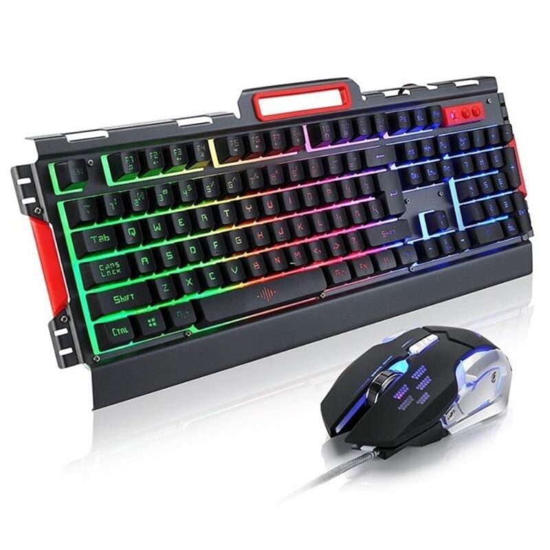 Kit Gamer Pc Barato Teclado e Mouse - Semi Mecânico Com Led Abnt Exbom BKG-3000 - Image 2