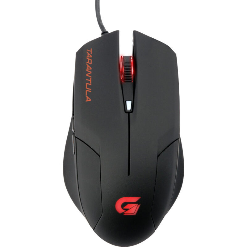 Mouse Gamer Fortrek Tarantula OM-702 Preto e Vermelho 2000 DPI