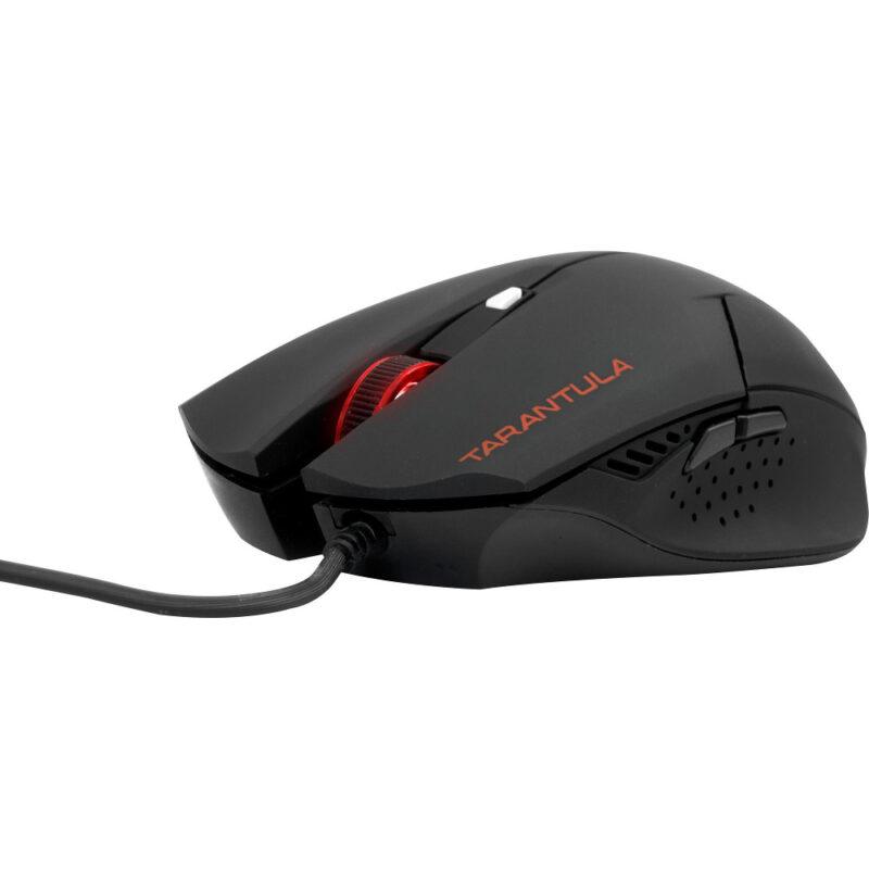 Mouse Gamer Fortrek Tarantula OM-702 Preto e Vermelho 2000 DPI - Image 2