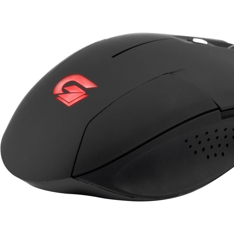 Mouse Gamer Fortrek Tarantula OM-702 Preto e Vermelho 2000 DPI - Image 4