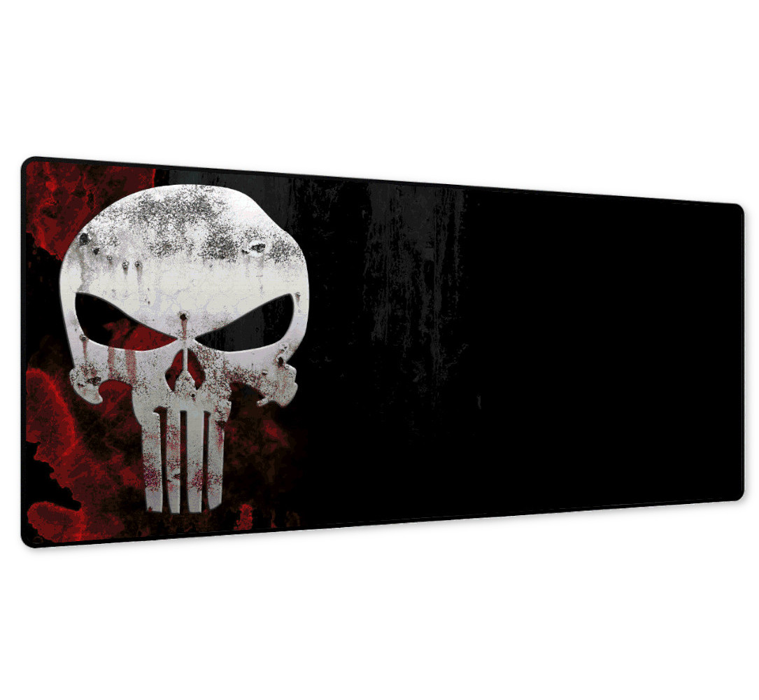 Mouse Pad Gamer Grande 70x35cm Caveira Justiceiro - Exbom MP-7035 - Imagem 5