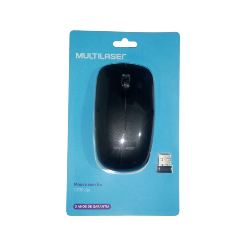 Mouse Wireless Sem Fio Óptico 2.4 GHz Multilaser MO285 - Image 4