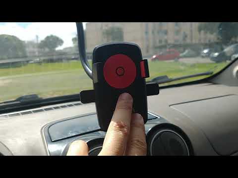 Suporte de Celular para Carro Haste Ajustável Fixação, Ventosa de Silicone em Plástico e Vidro - Imagem 2