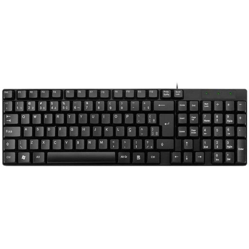 Teclado Usb Com Fio Multi / Multilaser TC193 - Image 2