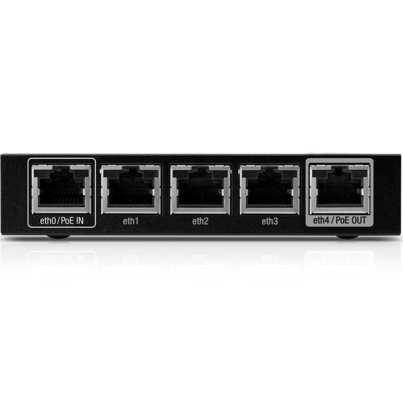 Roteador Ubiquiti ER-X EdgeRouter 5 Portas Gigabit PoE RJ45 - Image 2