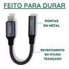 Cabo Adaptador Kaidi Lightning para P2 – Compatível com iPhone KD-163 - Image 7