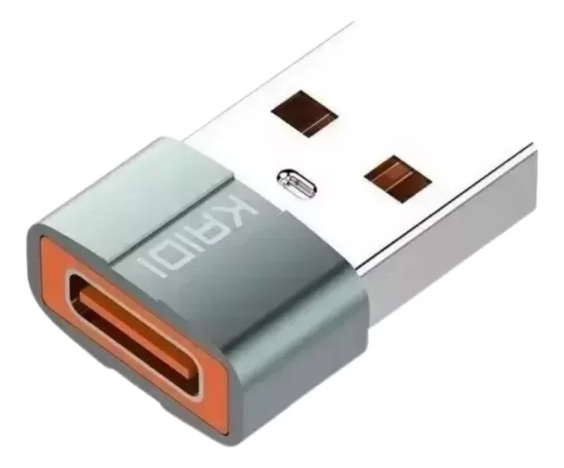 Adaptador USB para Tipo-C Kaidi KD-339 – Transmissão de Dados Rápida e Conectividade Universal - Image 2