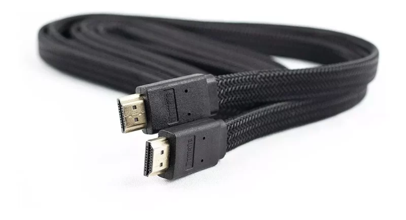 Cabo HDMI 2.0 Flat 2 Metros 4K/ARC/3D – Tomate MHD-4002, Preto - Image 3