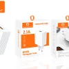 Carregador Turbo USB 2.1A H'maston HM23 – Carregamento Rápido e Eficiente 110V/220V - Image 2