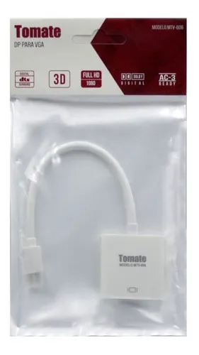 Cabo Conversor Mini DisplayPort para VGA – Tomate MTV-606 - Image 4