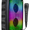 Caixa de Som Bluetooth 5.0 Portátil Amplificada Grasep D-3203 com LED RGB e Microfone para Karaokê - Image 3