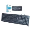 Teclado USB com Fio Exbom BK-102 para Computador
