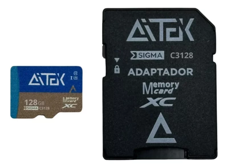 Cartão de Memória 128GB com Adaptador – Sigma C3128, Velocidade e Segurança - Image 2