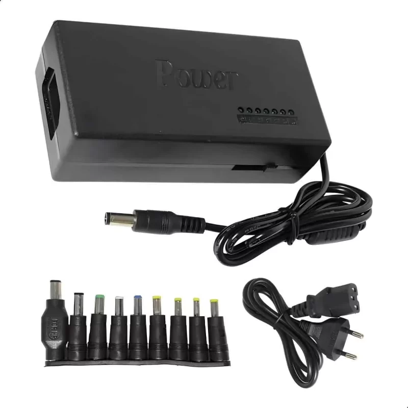 Fonte Carregador Universal para Notebook com 9 Plugs Bivolt 12V-24V Grasep D-RR100 - Image 3