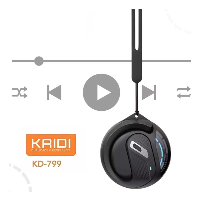 Fone de Ouvido Bluetooth Estéreo Kaidi kd-799 – Som Imersivo e Conforto sem Fios - Image 4