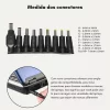 Fonte Carregador Universal para Notebook com 9 Plugs Bivolt 12V-24V Grasep D-RR100 - Image 5